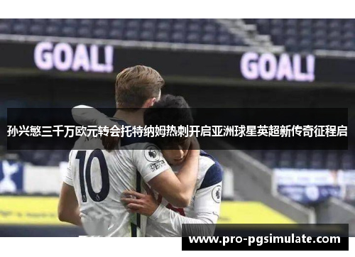 孙兴慜三千万欧元转会托特纳姆热刺开启亚洲球星英超新传奇征程启
