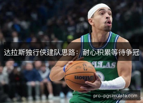 达拉斯独行侠建队思路：耐心积累等待争冠